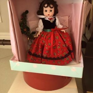 Madame Alexander Deck the Halls doll. New. In original packaging.